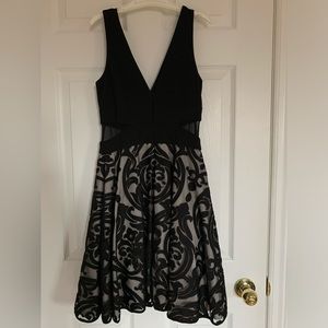Ba Nites Black Evening Dress Size 2
